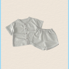 Bộ Cộc Cotton Cài Khuy Thanh Lịch Đáng Yêu Cho Bé Trai Bé Gái MOMÉ PH49