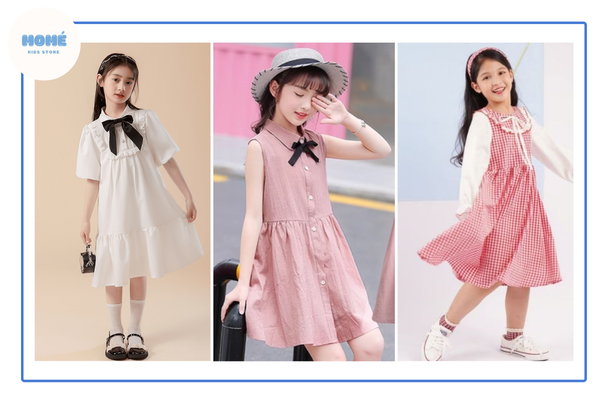Váy đầm trẻ em 10 tuổi 
