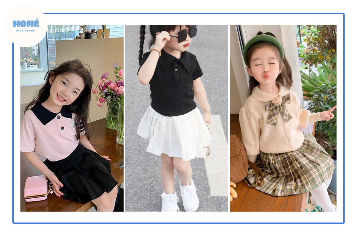 Chân váy trẻ em 10 tuổi