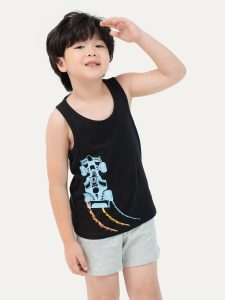Áo ba lỗ bé trai