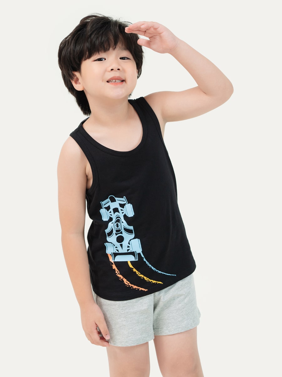 Áo ba lỗ bé trai